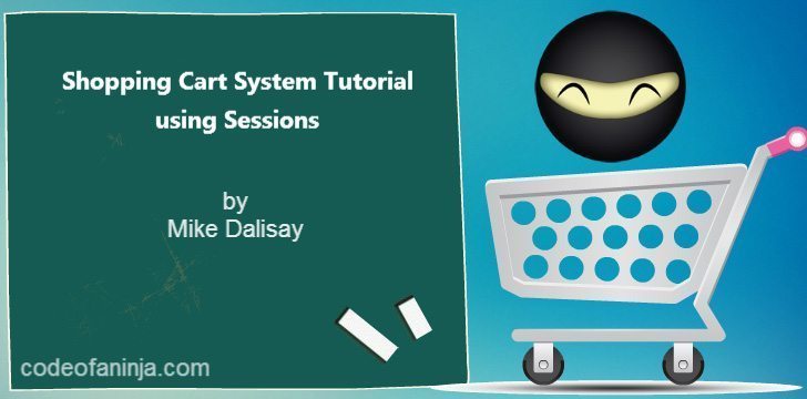 PHP Shopping Cart Tutorial Using Sessions