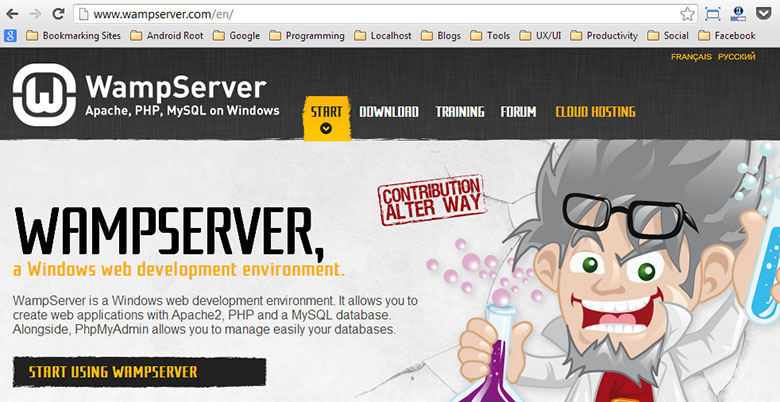 wamp-server-website